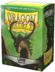 Dragon Shield Matte Standard-Size Sleeves - Lime - 100ct